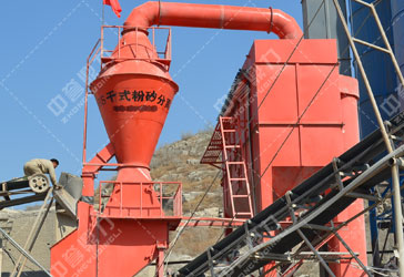 砂粉分離機(jī)工作原理