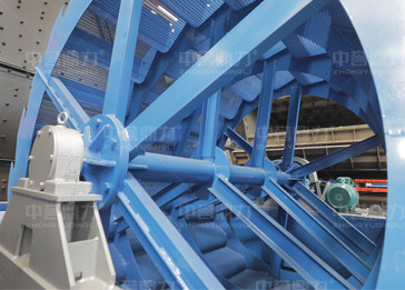 輪式洗砂機(jī)結(jié)構(gòu)原理