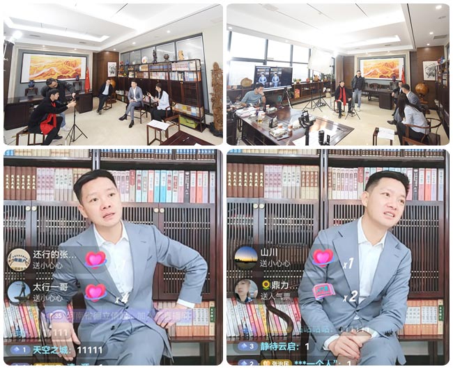 張治民董事長(zhǎng)與粉絲進(jìn)行互動(dòng) 張治民董事長(zhǎng)與粉絲進(jìn)行互動(dòng)