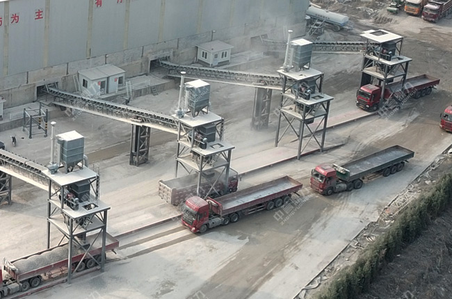砂石料全自動裝車系統組成 砂石料全自動裝車系統組成
