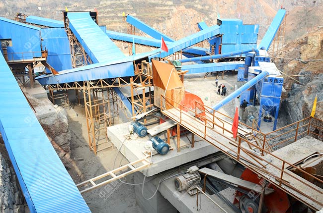 日產4000噸石子生產線 日產4000噸石子生產線