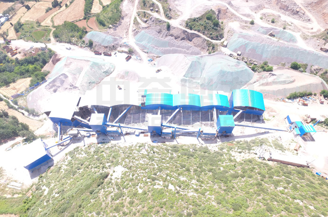 河南三門峽日產8000噸石料廠