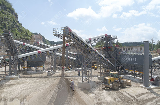 每小時300噸砂石料生產(chǎn)線設(shè)計(jì)方案