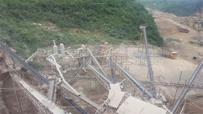 鼎力石料生產線