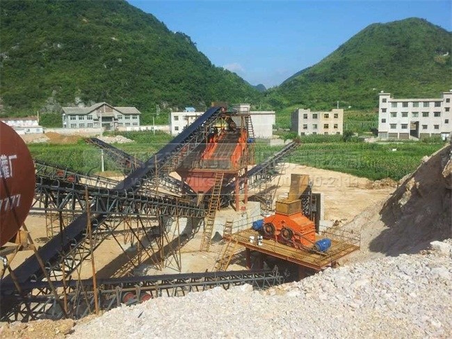 貴州安順石料生產線