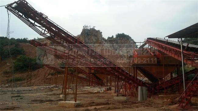 人工制沙生產(chǎn)線