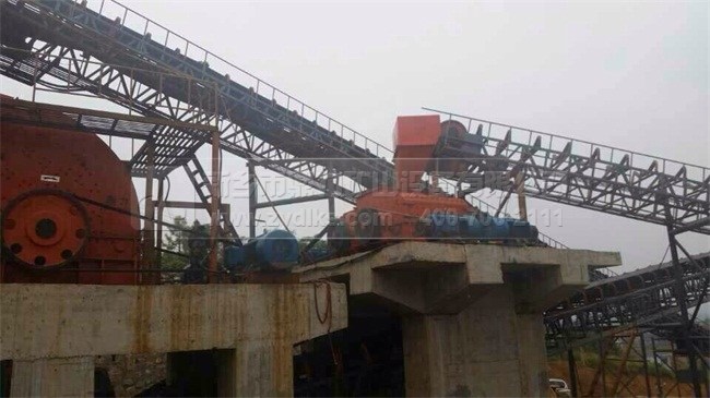 河卵石制砂生產線案例