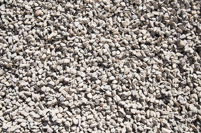 細碎后的石料