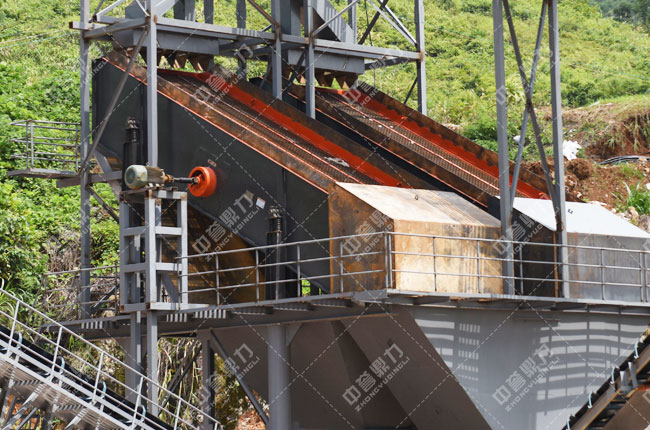 機制砂處理生產線-篩分 機制砂處理生產線-篩分