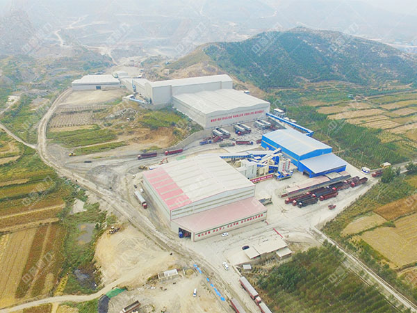 河北省武安市白沙時(shí)產(chǎn)3000噸砂石生產(chǎn)線