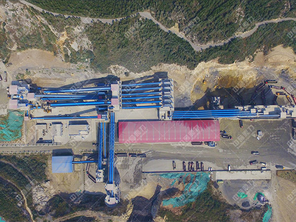 河南安陽中聯(lián)時(shí)產(chǎn)2500噸砂石生產(chǎn)線