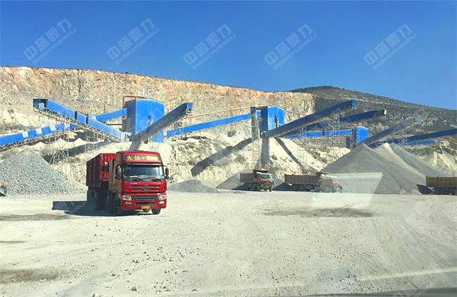 密閉輸送流程的環保碎石廠