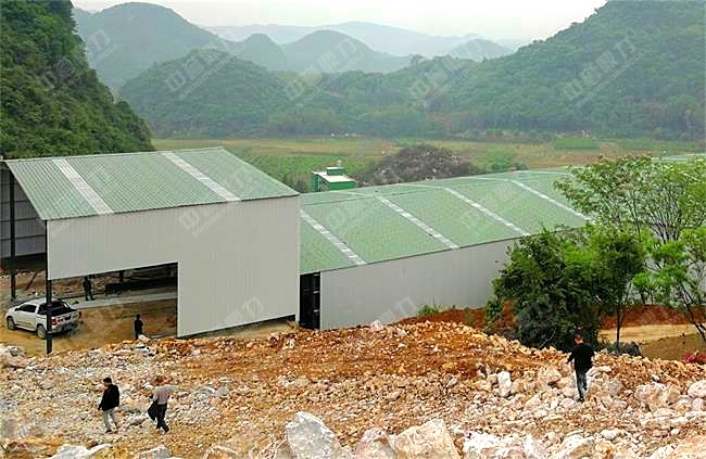 從外面看密封的生產流程