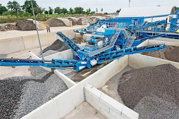 機制砂生產(chǎn)現(xiàn)場