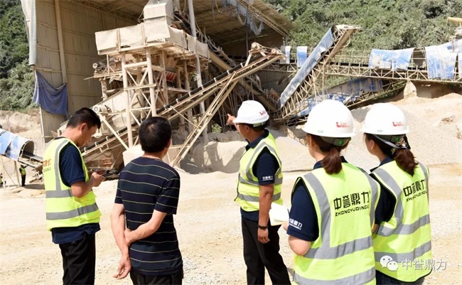 恒豐建材砂石生產線現場
