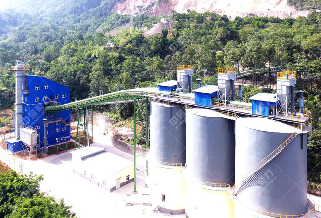 碎石生產線產量