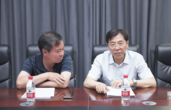 山西朔州朔城區(qū)導蒞臨中譽鼎力考察