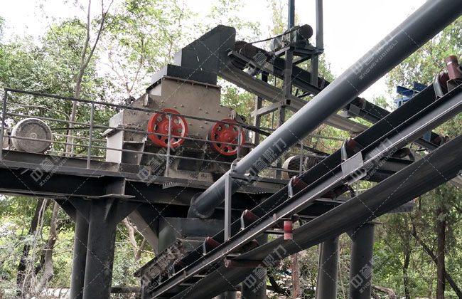 雙轉子制砂機加工工藝